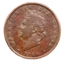 Great Britain Penny 1826 George IV 17.94g KM#693 101-M