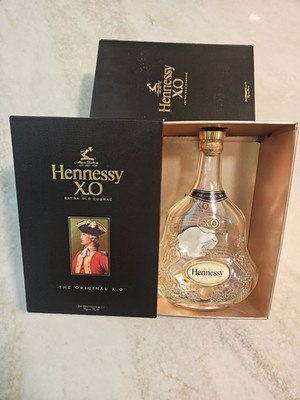 Hennessy XO Extra Old Cognac 750ml Empty Collectible Bottle With Display Box