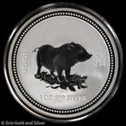 2007 Australian Silver Lunar 1 oz — photo from another recent sale