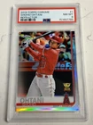 2019 Topps Chrome Shohei Ohtani #1 Refractor PSA 8 ANGELS - Gold Cup All Star RC