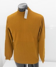 Lavane Men's Mustard Mock Neck Long Sleeve Sweater 29.99