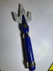 Vintage 1994 Mighty Morphin Power Rangers Blue Ranger Triceratops Power Lance