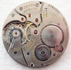 ANTIQUE SWISS ZENITH TILDEN THURBER CO 17 JEWEL POCKET WATCH MOVEMENT