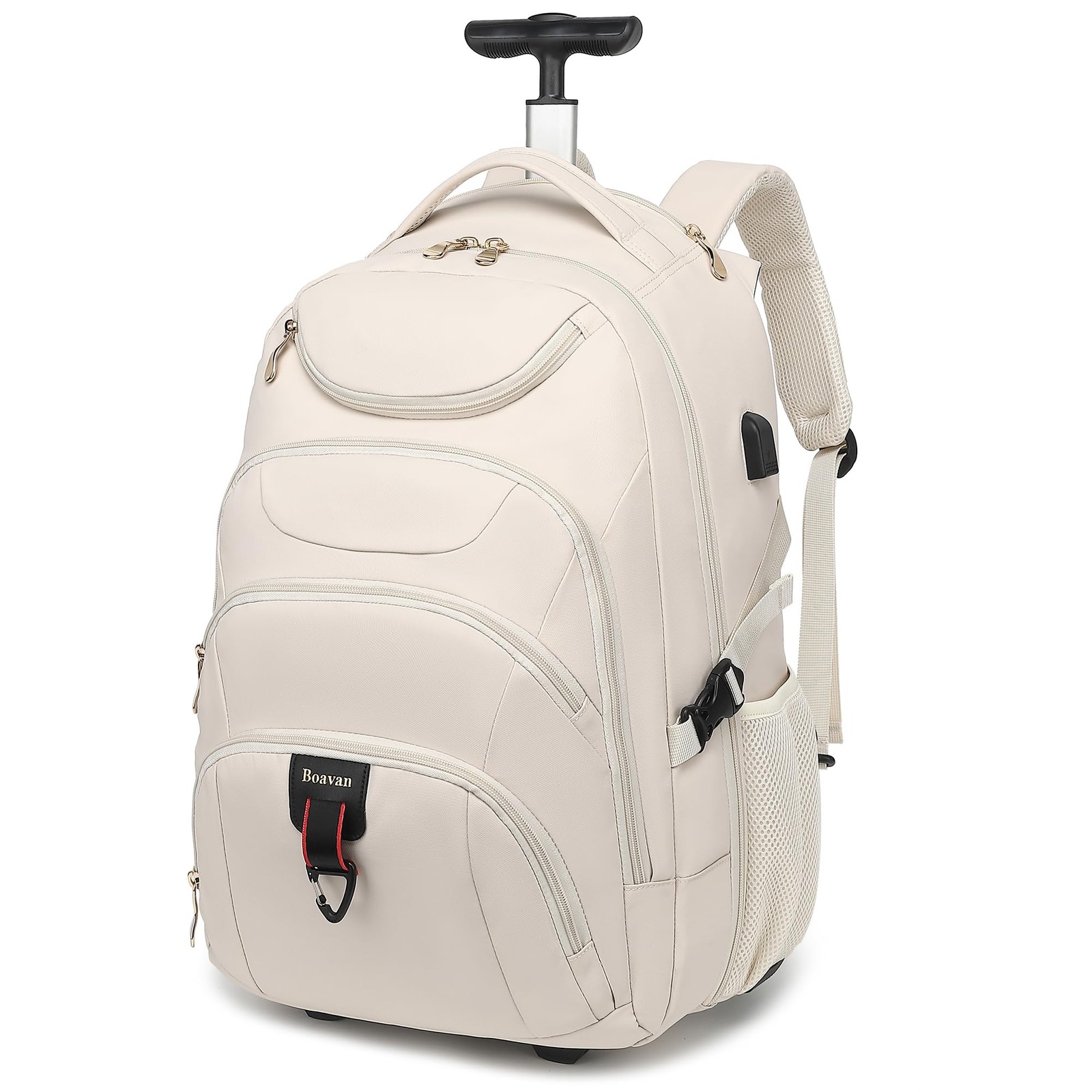 For Women, 17.3 Inch Wheeled Laptop Backpack,large Travel Ca...