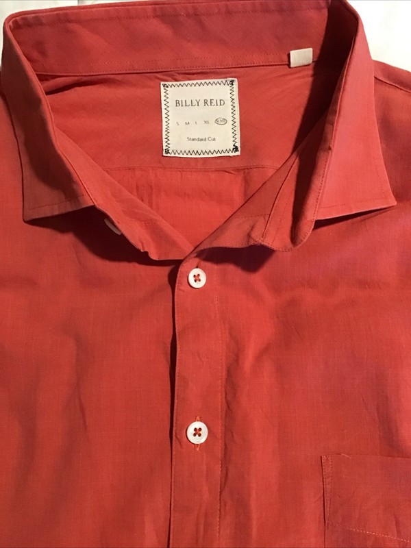 Billy Reid Coral Standard Fit LS Shirt XXL