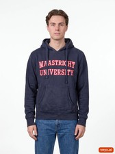 Vintage UNIGEAR Hoodie  Heren  maat  S Marine...