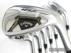 Callaway Apex 21 Forged Irons Aldila Ascent 50 A-Flex SENIOR 4-P+A ... CLEAN