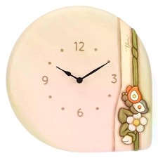 Orologio da parete Thun con farfalla e fiori Country Bloom