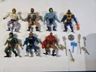 Vintage MOTU Masters Of The Universe Lot Of 7 And Some Weapons / Accessories