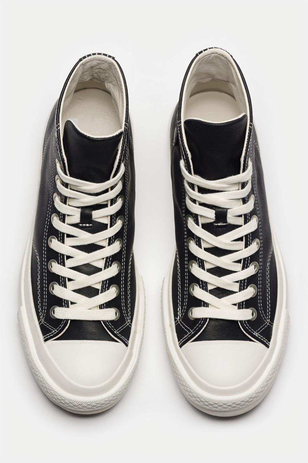 Converse First String Leather Chuck Taylor All Star (Black/Snow White) image 3