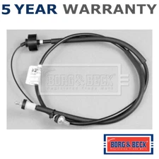 Borg & Beck Clutch Cable Fits Renault Clio 1990-1998 7700829067