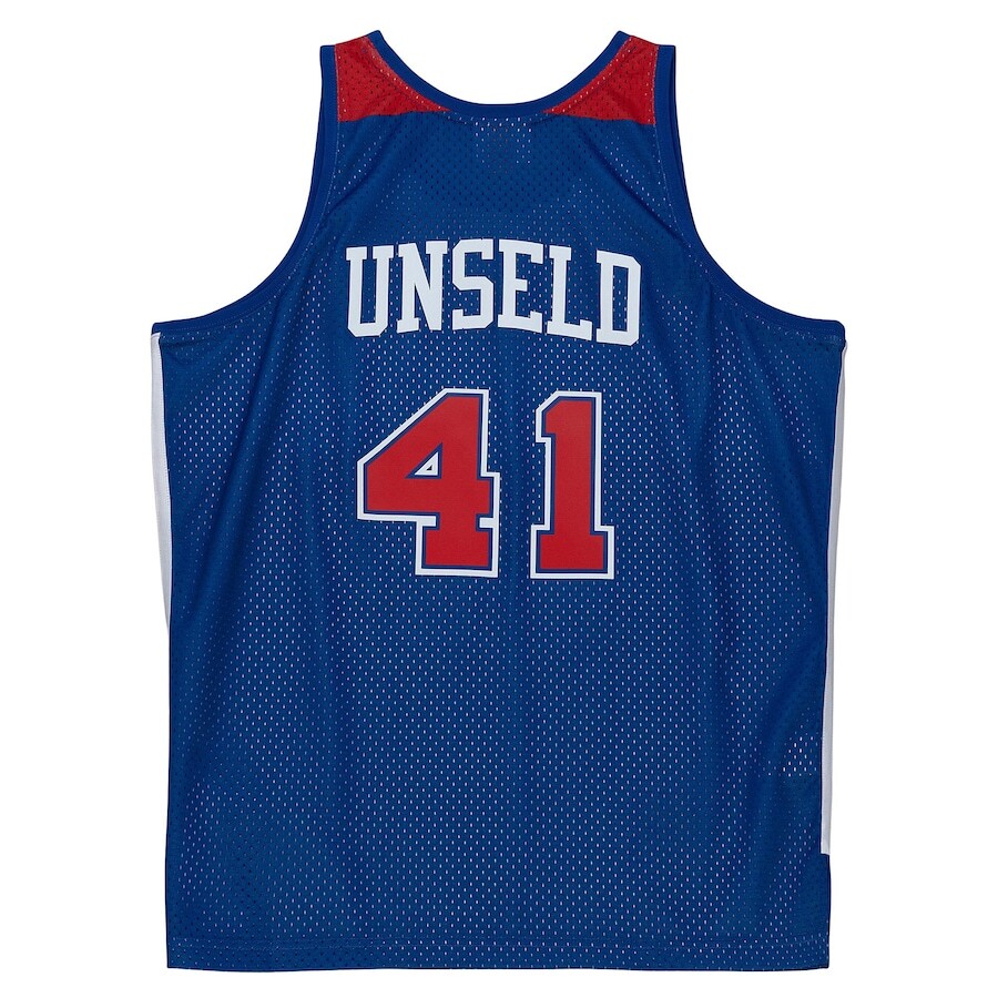 Washington Bullets Wes Unseld #41 Mitchell & Ness 1977/78