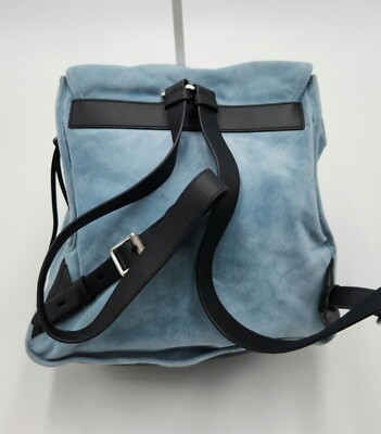$750 Rag & Bone Light Blue Suede Field Backpack | eBay