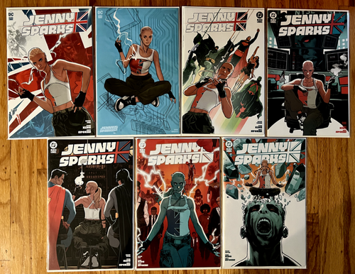 Jenny Sparks komplett gelaufen, Hefte 1-7, DC Comics, Tom King, Jeff Spokes
