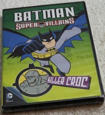 Batman Super Villains Killer Croc DVD  DC Comics brand new 