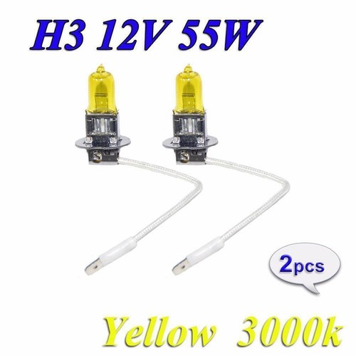1pc 12V 55W 3000K Quartz Glass Car Xenon Head Lamps Fog Y9Q4 V6I4 Bulb T2R0 - Picture 21 of 22