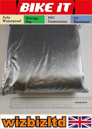 SYM XS 125 2007-2016 Bikeit PVC Grey Rain Cover - Picture 4 of 12