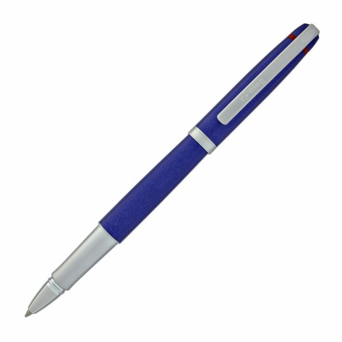 Rotring Freeway Tintenroller Blau & Silberrand Tintenroller Neu *