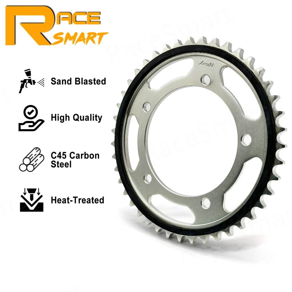 525 Pitch 45T Rear Sprocket For Suzuki GSXR1000 GSXR1000R 2017 2018 2019 2020 - Image 3 of 4