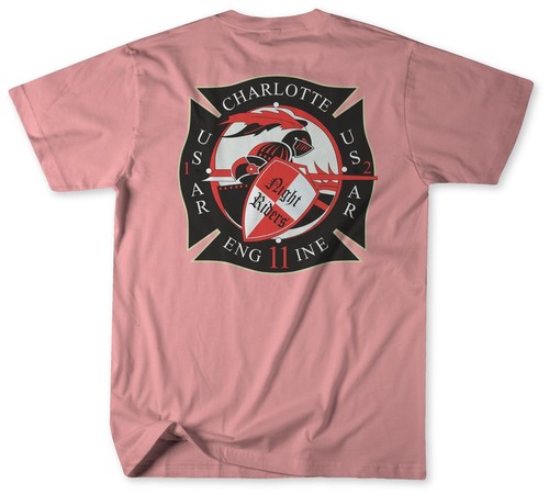 Unofficial Charlotte Fire Department Station 11 Shirt v1 - Picture 11 of 11