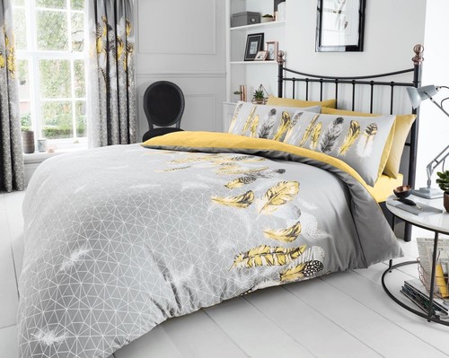 Reversible Duvet Quilt Cover Bedding Set Single Double King Size With Pillowcase - Picture 9 of 73