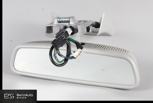 07-09 Mercedes W221 S550 S600 S63 AMG Interior Rear View Mirror Gray OEM - Picture 2 of 12