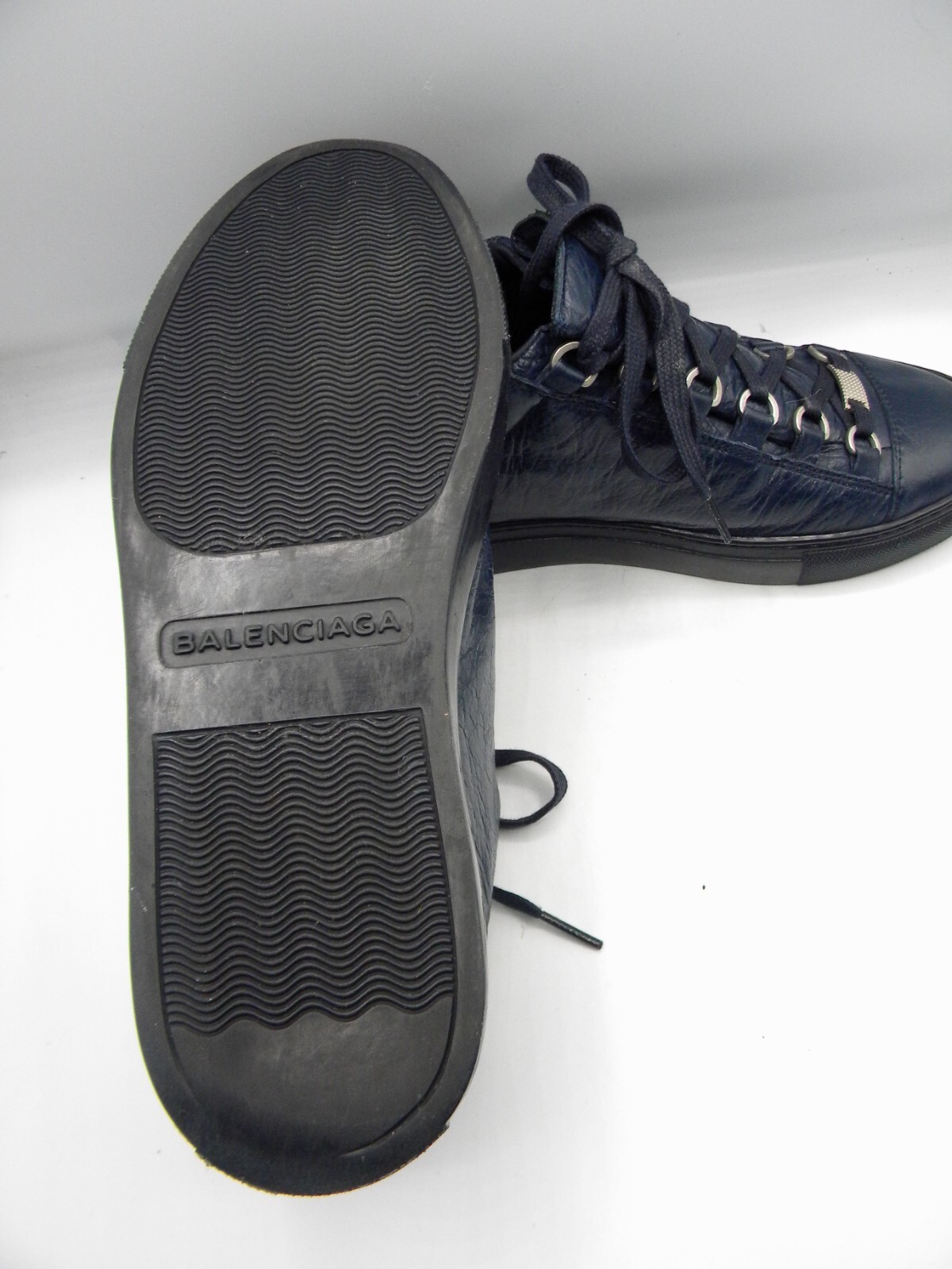 balenciaga arena low womens blue