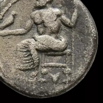 チロスケ様 Alexander III the Great Drachm Ancient Greek Silver Coin Zeus 336