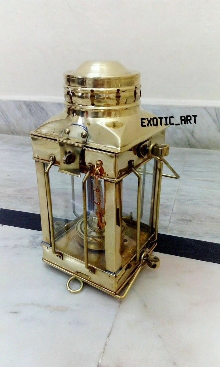 Vintage Brass Nautical Lantern Marine Ship Lamps Boat Light 10