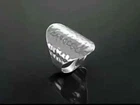 Solid 925 Sterling Silver Hammered Long Ring Statement Handmade Ring All Size