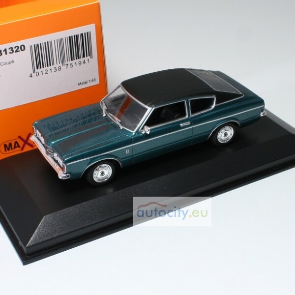 MINICHAMPS FORD TAUNUS COUPE 1970 GREEN METALLIC 940081320