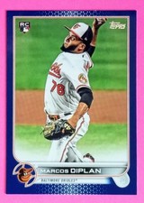 2022 Topps Series 2 Royal Blue Marcos Diplan Baltimore Orioles #517