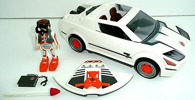 Playmobil Top Agent Parts & Pieces Lot Spy Car Missile Underwater Wing Briefcase