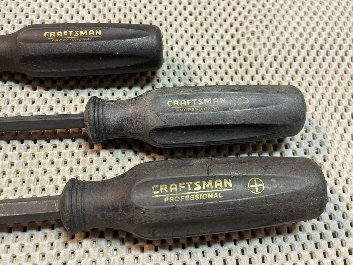 Craftsman professional screwdrivers deals