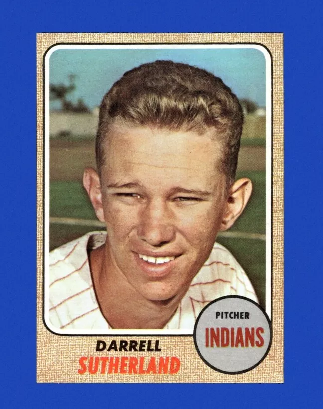 Darrell Sutherland trading card