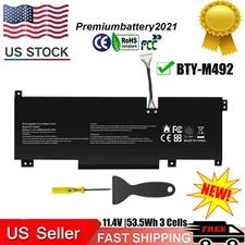 BTY-M492 Battery For MSI Sword 15 A11UD A11UE Pulse GL66 GL76 Katana GF66 GF76