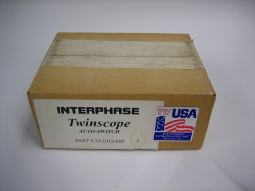 Interphase Twinscope Auto-Switch 23-1012-000 - *NEW IN BOX*