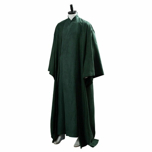 Voldemort Cosplay Costume Suit Green Uniform Cloak Robe Outfit - Bild 4 von 5