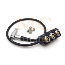 2Pin to 3X 0B 2pin Splitter Cable for Camera devices Power Supply Distributor