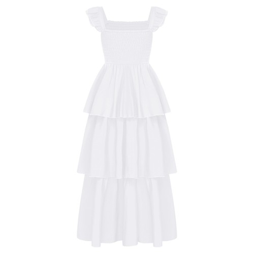Girls Maxi Dress Vintage Charm Party Dress Ankle Length Sweet Cute Casual Gown - Picture 40 of 71
