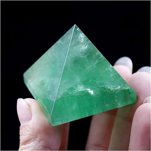 Natürliche Quarz Kristall Pyramide Chakra Heilenergie Edelstein Turm Unikat Dekor - Bild 91 von 164