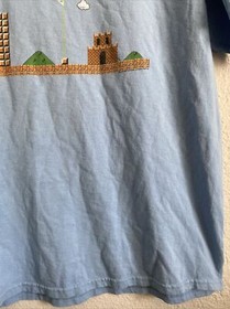 2007 Nintendo Mario Bros Shirt Size XL 8 Bit Level One NES