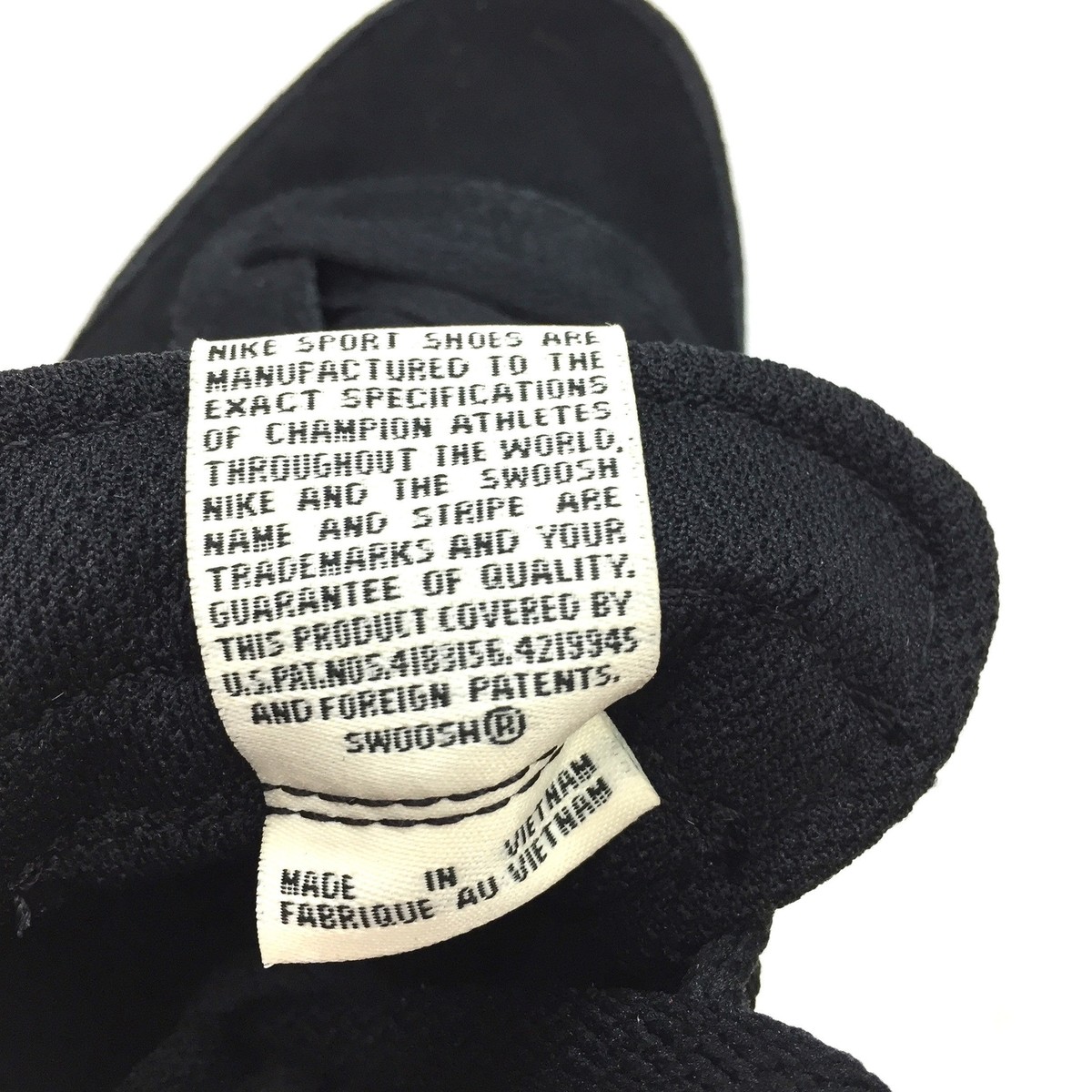NWT Comme des Garcons Nike Air Pegasus 83 CDG Black The Met