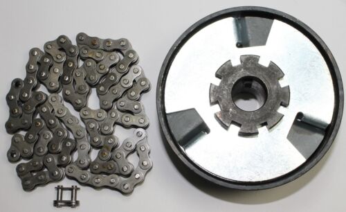 Centrifugal Clutch And Chain Honda 5.5 HP 6.5 HP 3/4" ID 40/41/420 Go Kart, Bike - Picture 3 of 3