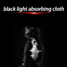 Non-Reflective Black Photography Background Light Absorbing Cloth Photo Studio