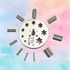 Disc Cutter Puzzle Shape | Set of 10 punches | 6mm to 31mm | Jewelry Dies |