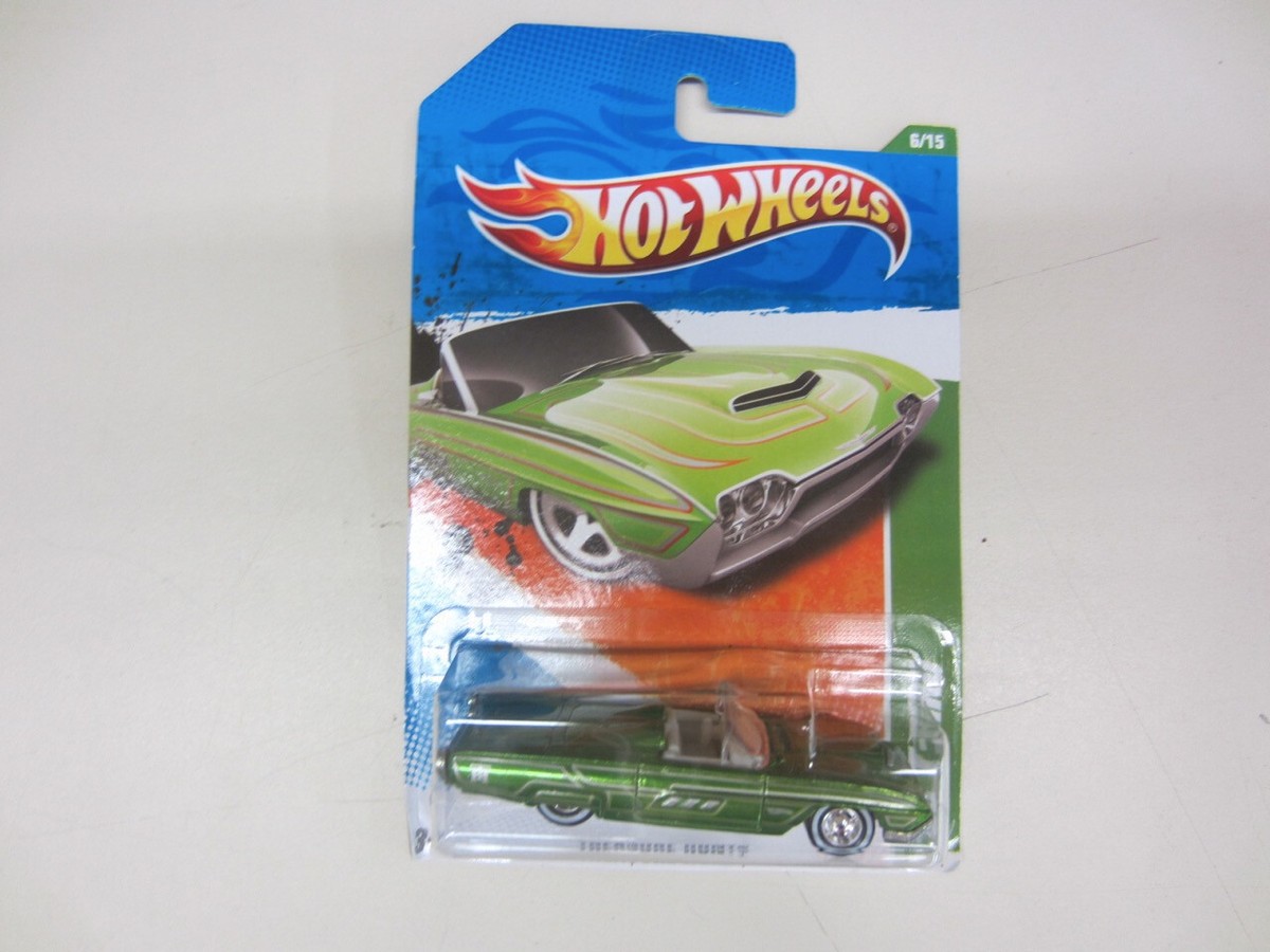 Hot Wheels Super Treasure Hunt '63 T-BIRD 6/15 2011 Trea$ure