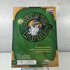 NEW In Shrink Wrap Rooster Fin WIZARD ROLL Board Game