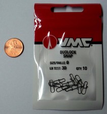20 Eagle Claw Duolock Snap RED Size 5 DuoLock NEW G#48559