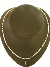 9 CARAT YELLOW GOLD 20"  HEAVY BELCHER CHAIN / NECKLACE MADE IN ITALY BRAND NEW